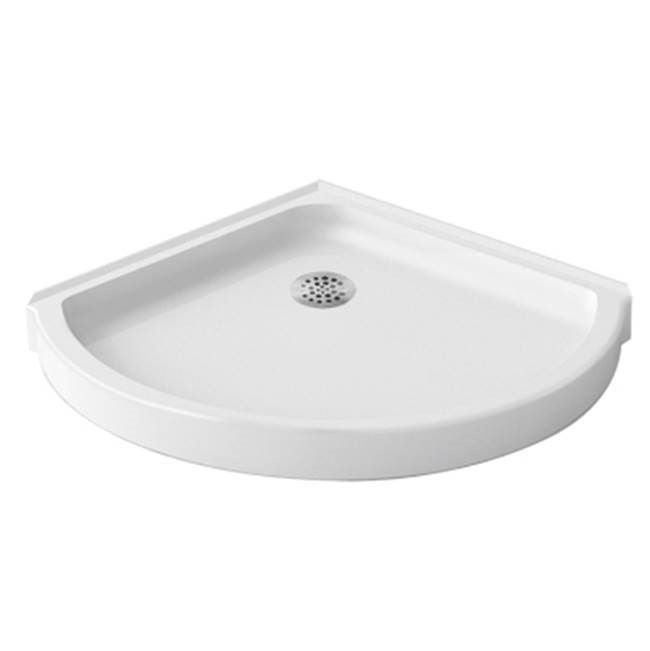 BASE DE DOUCHE EN COIN 36 X 36 • Atelier tangente inc.